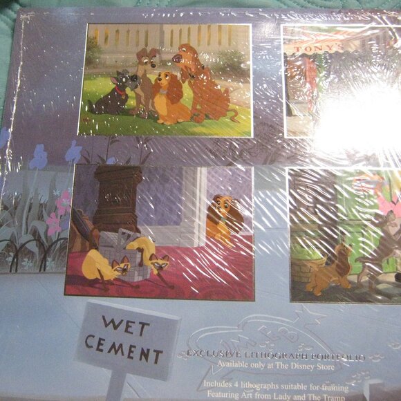 TWO NEW Sets of Disney Lady and the Tramp & Lady and Tramp 2 Portfolios - Picture 2 of 15